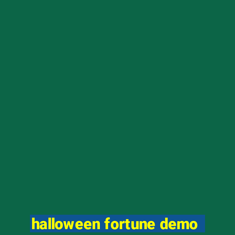 halloween fortune demo